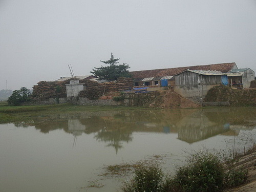 Xưởng gốm Gia Thủy nhìn từ xa.