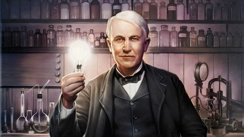 Thomas Edison - một trong những nhà phát minh giàu ý tưởng nhất trong lịch sử.