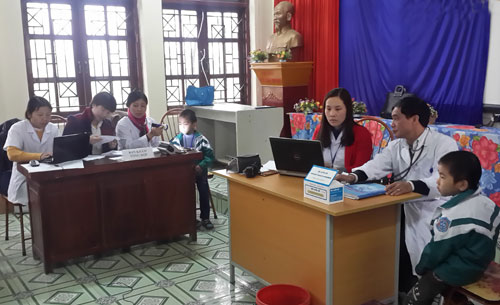 Lập hồ sơ theo dõi sức khỏe tại Bắc Ninh.
