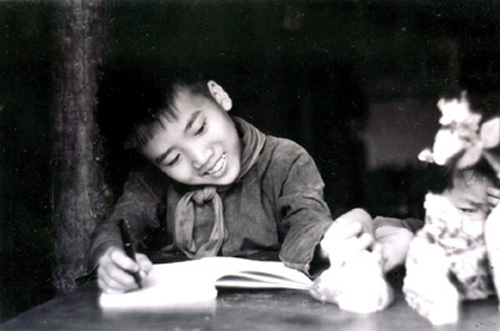 Trần Đăng Khoa hồi bé.