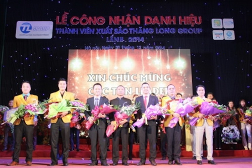 Một buổi trao thưởng của Công ty TNHH Nhượng quyền thương mại Thăng Long.