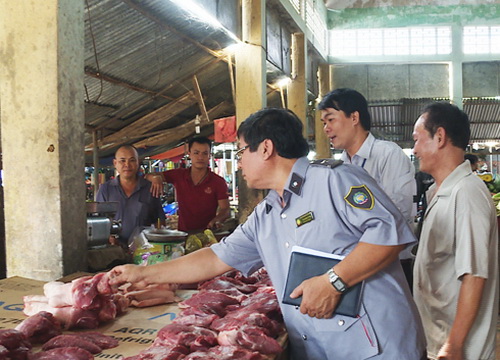 Kiểm tra an toàn thực phẩm tại Khánh Hoà.