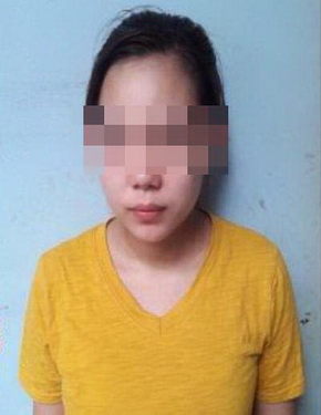 Nghi phạm Phan Thị Trinh.