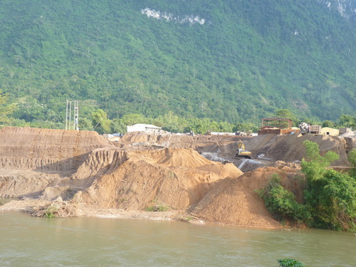 Nơi xây dựng Nhà máy thủy điện sông Lô 4.