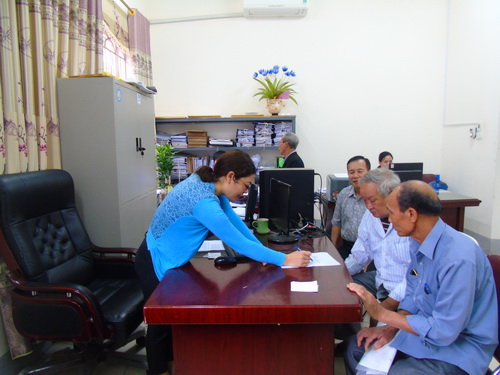Trong quá trình lập hồ sơ, cán bộ địa phương cần hướng dẫn cụ thể.