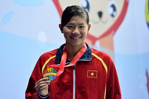 Ánh Viên giành 8 HCV, phá 8 kỷ lục ở SEA Games 28.