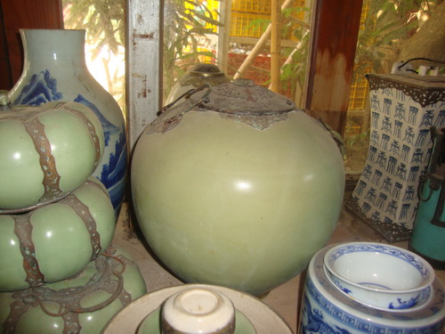 Các tác phẩm của nghệ nhân Nguyễn Ngọc Hùng.