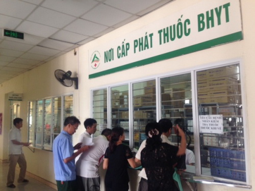 Khám chữa bệnh bảo hiểm y tế.