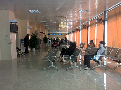 Khoa khám bệnh TTYT Móng Cái khang trang sạch đẹp.