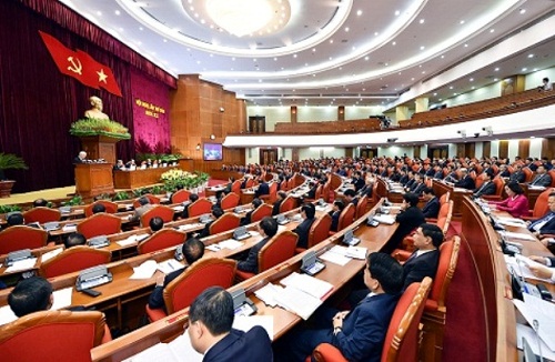 Toàn cảnh Hội nghị Trung ương 6 khóa XII.