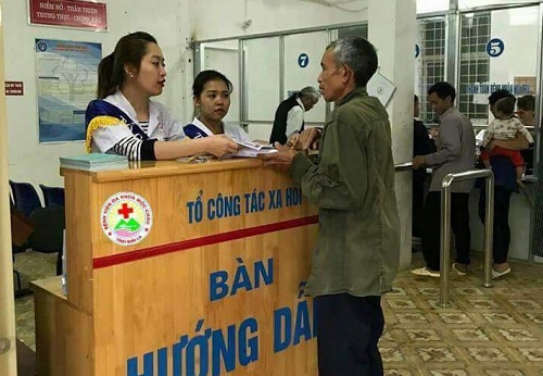 Hướng dẫn người bệnh đến khám bệnh tại BVĐK Mộc Châu.