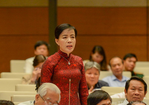Đại biểu Nguyễn Thị Kim Thúy (Đà Nẵng).