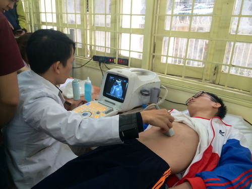 Siêu âm giúp chẩn đoán bệnh.