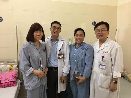 Nguyễn Mai Huệ luôn giữ tinh thần lạc quan khi chữa bệnh ung thư.