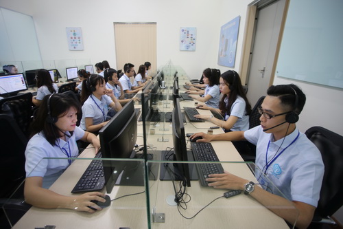 Trung tâm điều hành hệ thống công nghệ thông tin của BHXH Việt Nam.