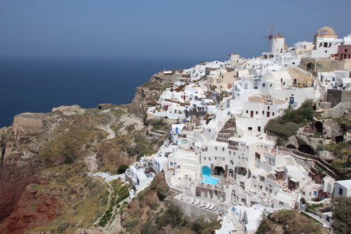 Đảo Santorini - Nơi ngắm hoàng hôn đẹp nhất hành tinh.