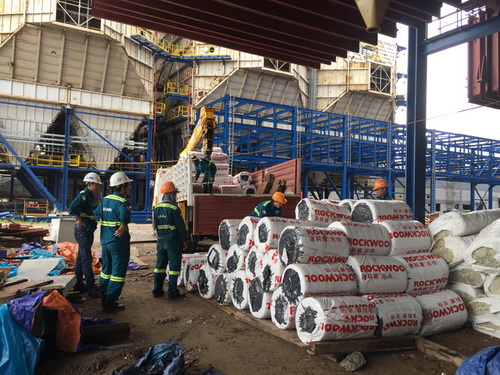 Nhà máy Nhiệt điện Thái Bình 2 đang trong giai đoạn thi công xây lắp cao điểm, chuẩn bị bước vào giai đoạn vận hành chạy thử.