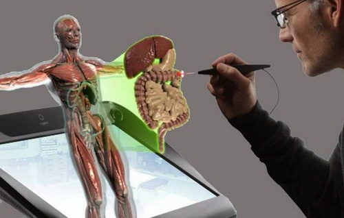 Echopixel tạo hình ảnh 3D trên màn hình phẳng.