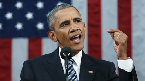 Barack Hussein Obama ( 1961) là Tổng thống thứ 44 của Hoa Kỳ. Ông là người Mỹ gốc Phi đầu tiên được bầu vào chức vụ này.