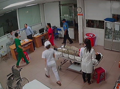 Phòng cấp cứu là nơi những người thầy thuốc rất dễ bị bạo hành.