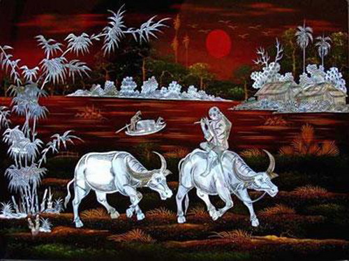 Nhờ quá trình tìm tòi sáng tạo, các nghệ nhân làng Hạ Thái đã phát hiện ra nhiều màu mới với nhiều sắc độ khác nhau, lộng lẫy mà đằm thắm. Nhờ quá trình tìm tòi sáng tạo, các nghệ nhân làng Hạ Thái đã phát hiện ra nhiều màu mới với nhiều sắc độ khác nhau, lộng lẫy mà đằm thắm.