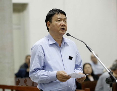 Bị cáo Đinh La Thăng nói lời sau cùng trước khi tòa tuyên án.