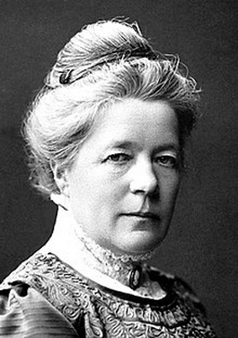 Nữ văn sĩ Selma Lagerlof (1858-1940).