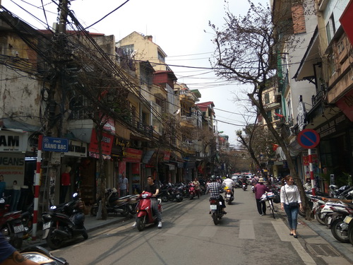 Phố Hàng Bạc xưa và nay.