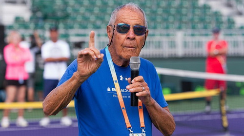 HLV Nick Bollettieri huyền thoại năm 86 tuổi.