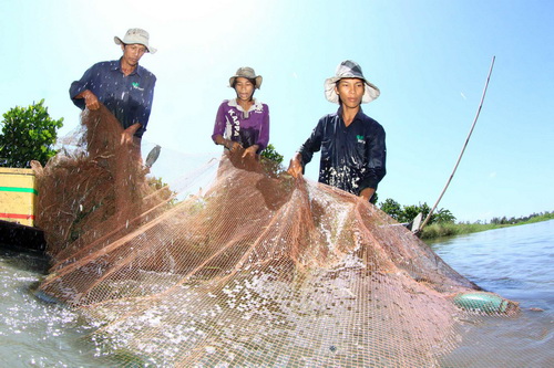 Nghề ăn theo con nước.