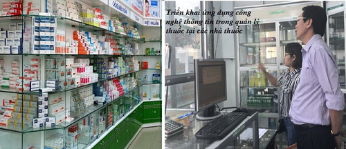 Triển khai ứng dụng công nghệ thông tin trong quản lý thuốc tại các nhà thuốc.