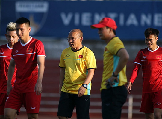 Thầy trò ông Park Hang-Seo quyết tâm đặt mục tiêu cao tại AFF Cup lần này.