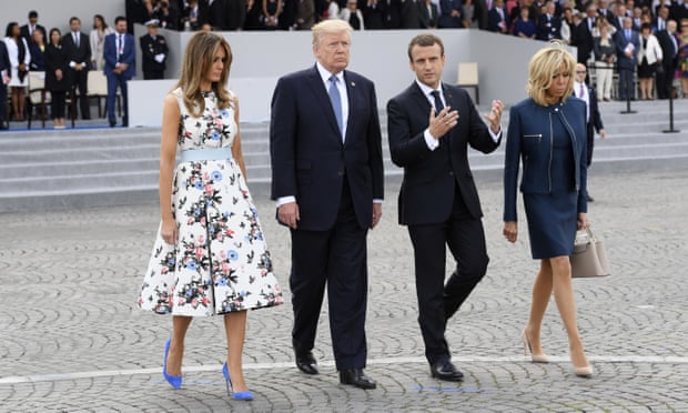 Tổng thống Mỹ Donad Trump đến Paris bắt đầu chuyến thăm 2 ngày với nhiều bất đồng về quan điểm.