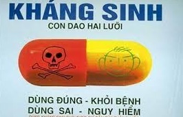 Chỉ dùng kháng sinh khi có chỉ định của bác sĩ.