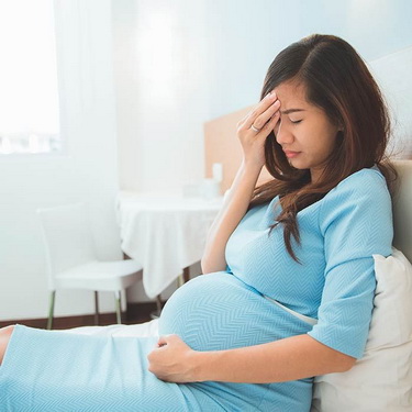 Nhiều phụ nữ bị trầm cảm khi mang thai.