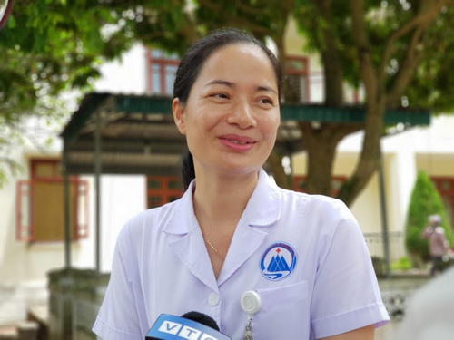 Chân dung BS. Bùi Thị Thuy - Giám đốc Trung tâm Y tế huyện Cô Tô.