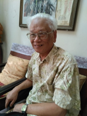 GS. Nguyễn Trọng Yêm hôm nay vui vẻ, khỏe mạnh ở tuổi ngoại 80.