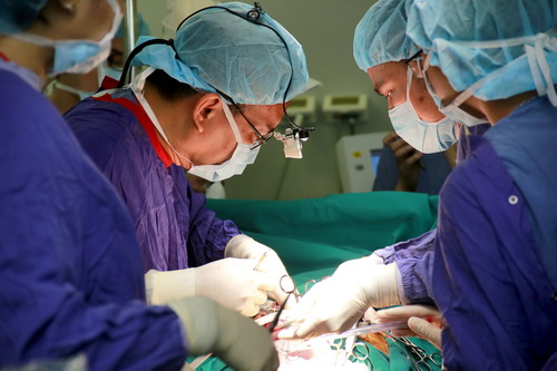Bệnh viện Việt Đức thực hiện thành công một loạt ca phẫu thuật lấy - ghép nhiều tạng từ một người cho chết não.