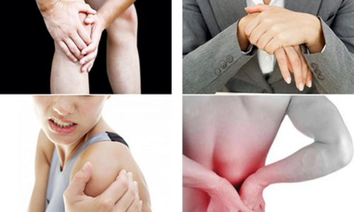 Khi thời tiết giao mùa hay bị đau nhức xương khớp.