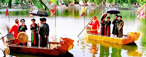 Dân ca Quan họ Bắc Ninh được UNESCO công nhận là Di sản văn hóa phi vật thể đại diện của nhân loại vào năm 2009.