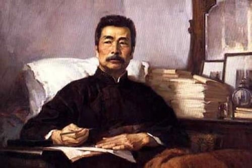 Nhà văn Lỗ Tấn (1881-1926).
