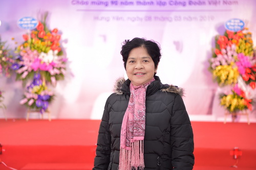 Anh hùng Lao động Trịnh Thị Toan.