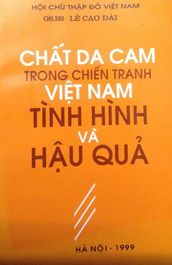 Sách chất da cam dioxin.