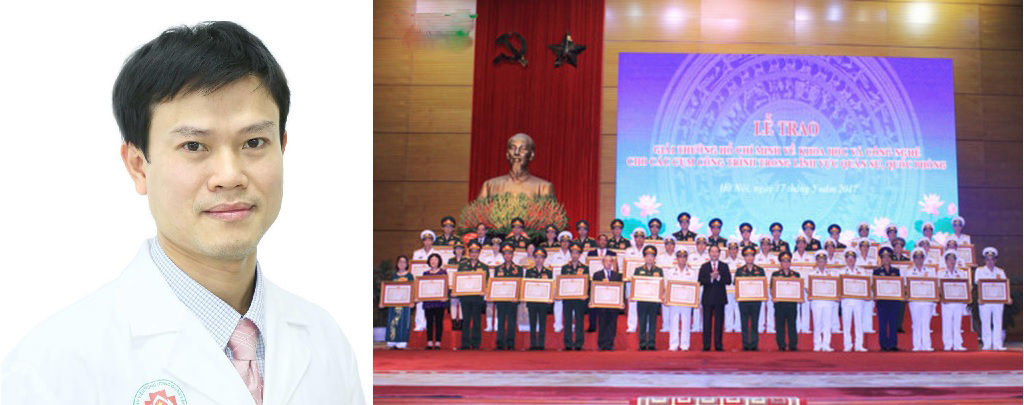 BS.TS. Thái Doãn Kỳ - một trong 18 thành viên nhóm tác giả được Nhà nước tặng Giải thưởng Hồ Chí Minh, 2017.