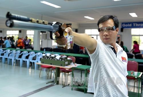 Hoàng Xuân Vinh là một trong số VĐV tham dự giải lần này. Ảnh: TTXVN