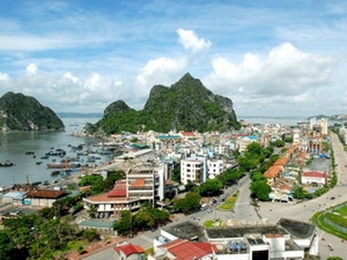 Một góc TP. Hạ Long.