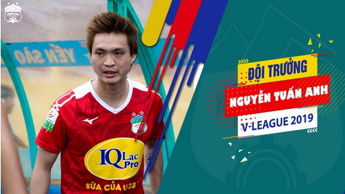 Tuấn Anh đang dần lấy lại phong độ tại V-League 2019 sau một thời gian dài chấn thương.