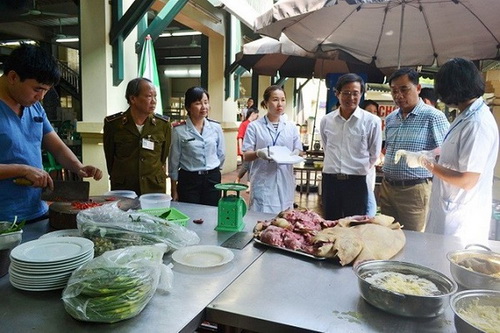 Thanh tra chuyên ngành an toàn thực phẩm.