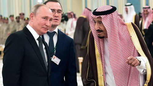 Arab Saudi “trải thảm đỏ” đón Tổng thống Putin ngày 14/10.