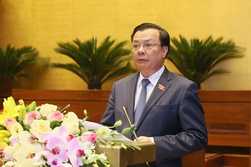 Bộ trưởng Bộ Tài chính Đinh Tiến Dũng.